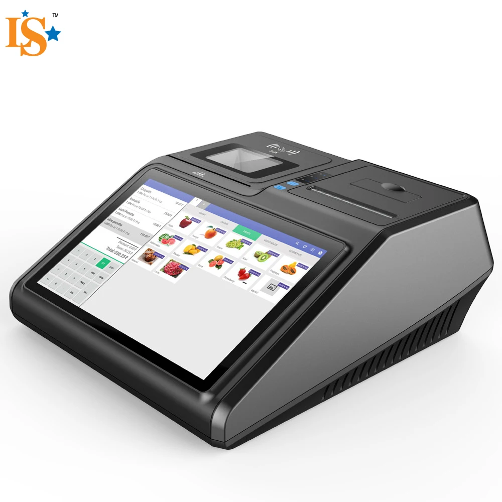 CRS-C71T hot selling price computing scale Capacitive screen touch cash register with printer