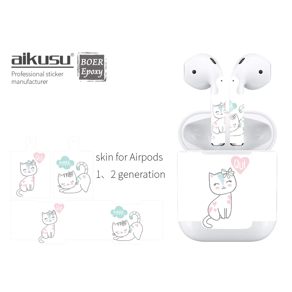 Защитная пленка «сделай сам» для наушников Airpods поколения 2