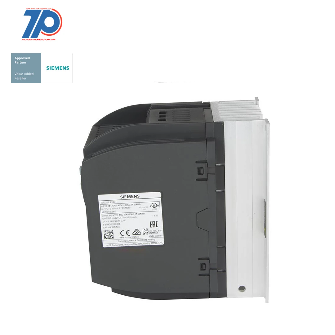 6SL3210-5BE31-1CV0 инверторы Sinamics V20 Siemens PLC 380-480 V 3AC TPNEWTECH