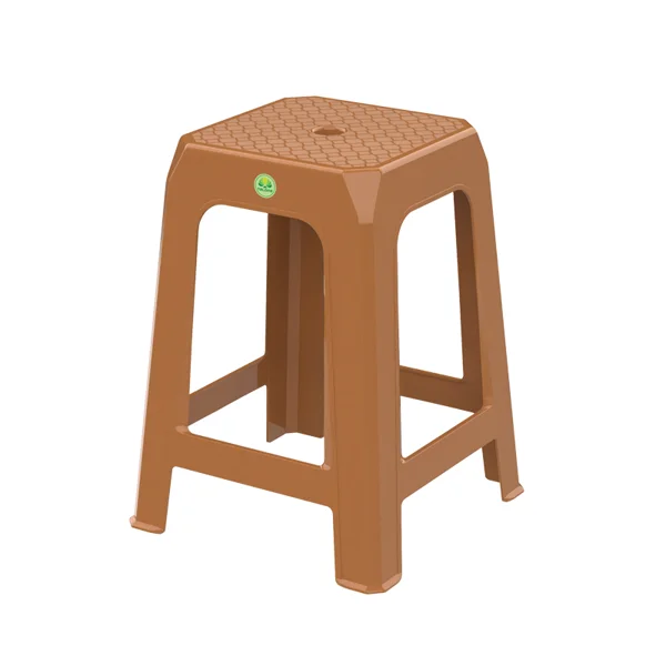 Viet Nam Manufacturer Plastic Square High Stool/ Plastic Dining Table Stool With Factory Price