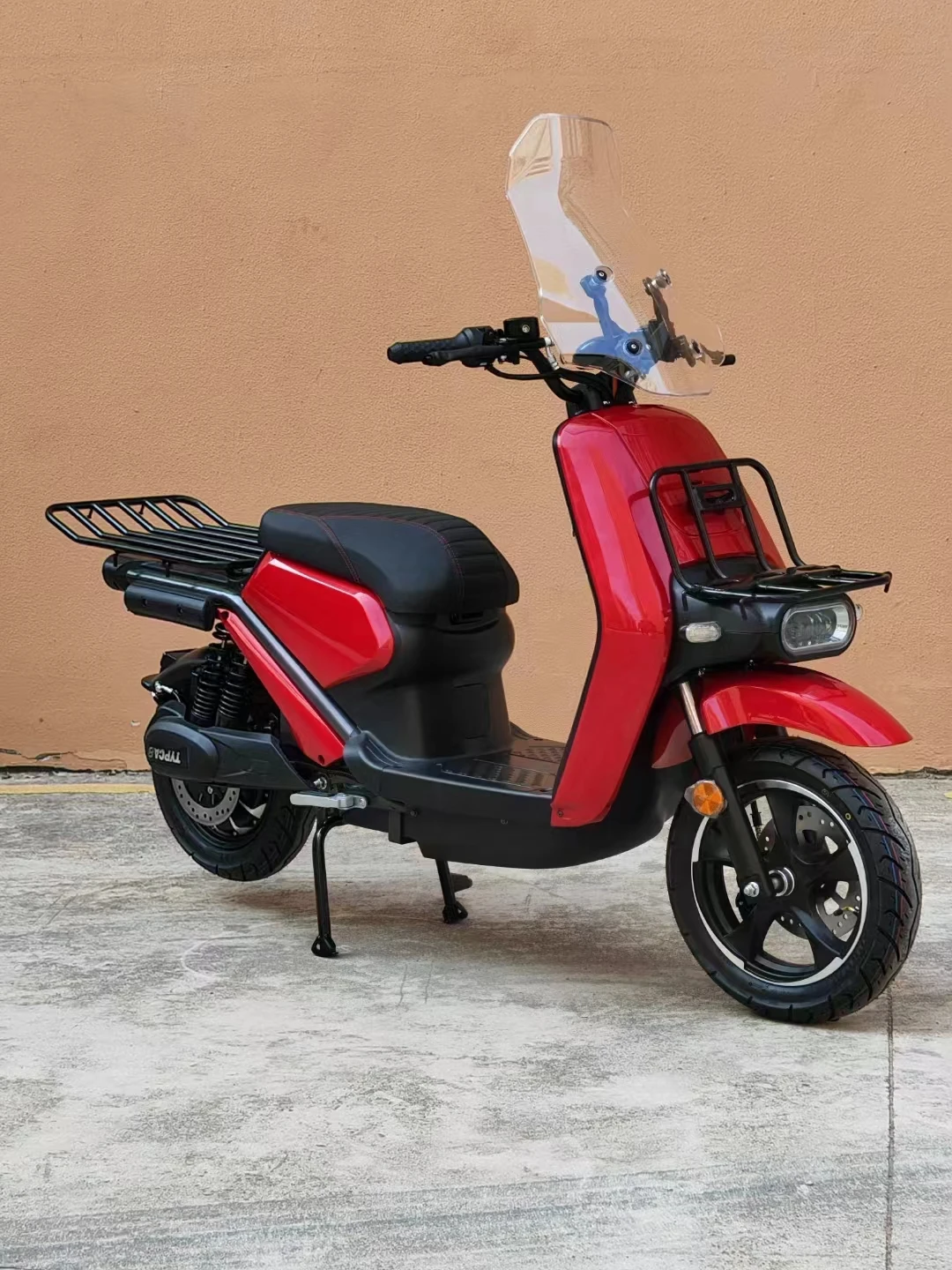 Top quality low price fast delivery electric motorcycle with food box 72v