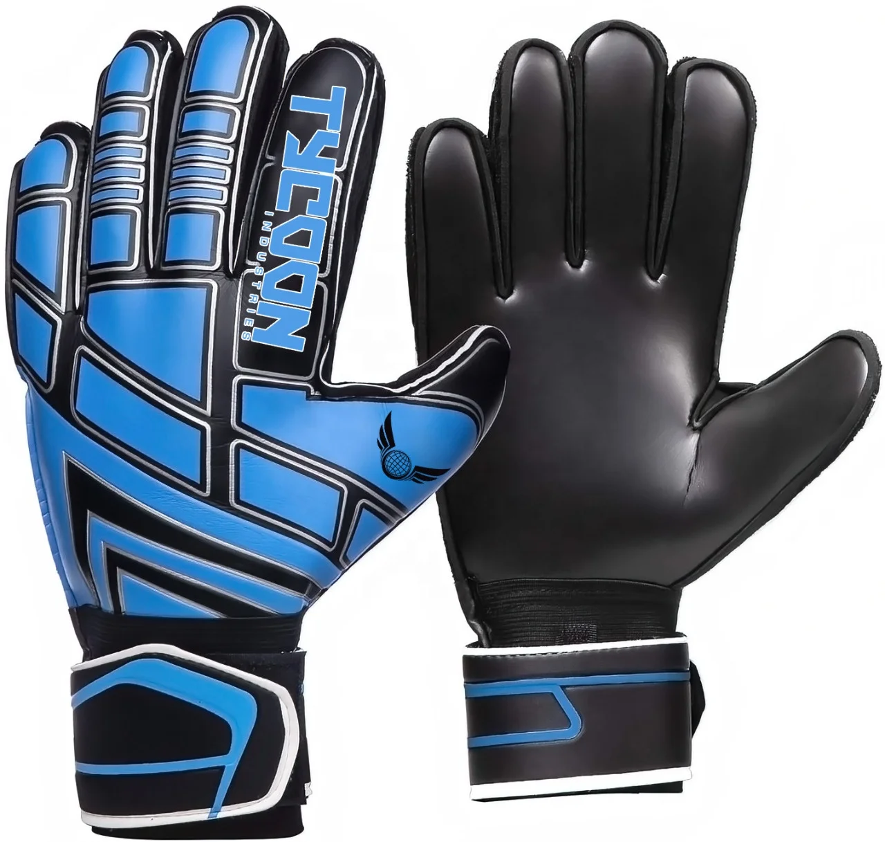 Adult Goalkeeper Gloves Football Goalkeeper Gloves in 3.5 Mm Thickening Emulsion Size 8|9|10 Sports Goalkeeper Gloves