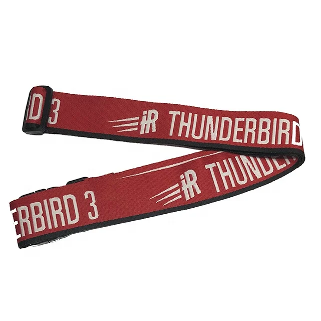 Customized Fashionable Suitcase Belts 100% Polyesterjacquard Weave Travel Suitcase Belts