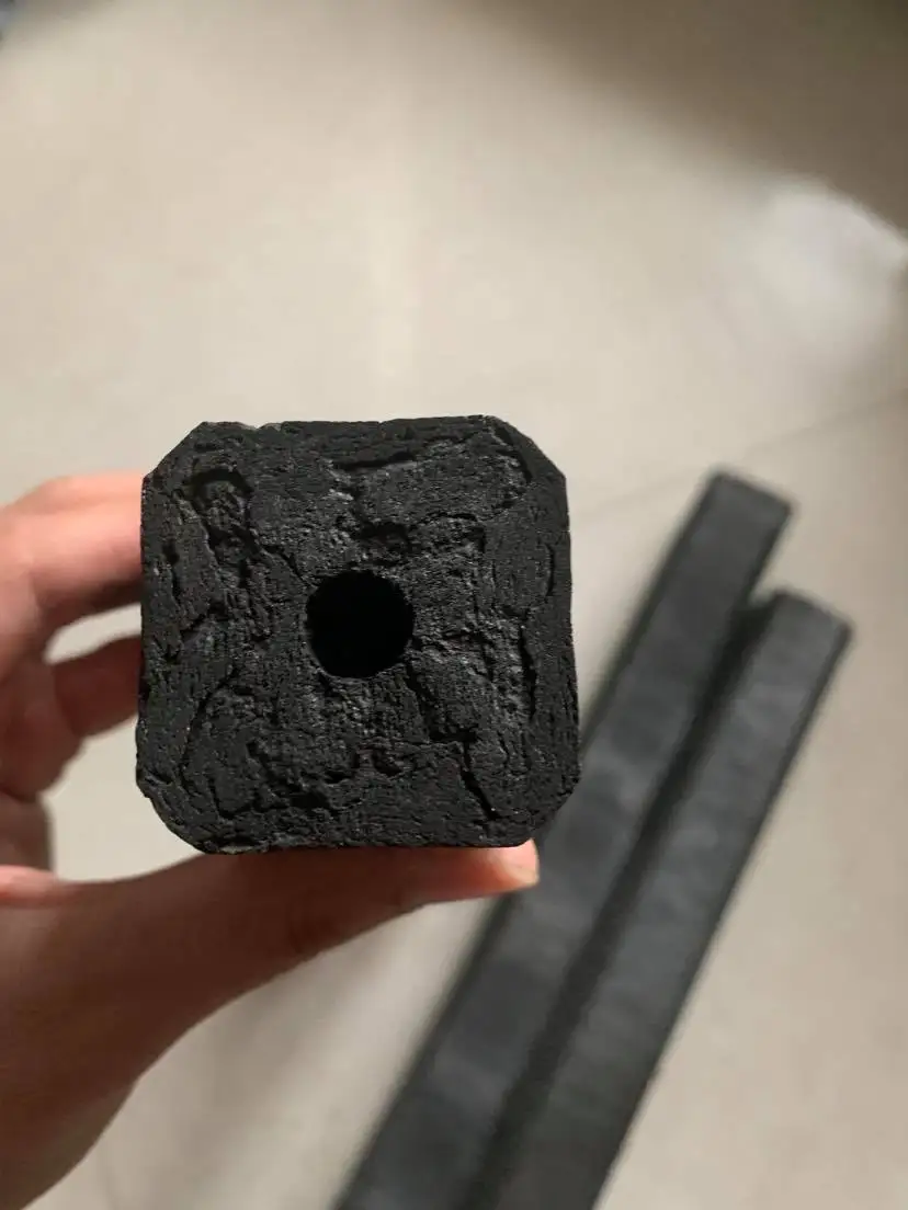 Hot Burning Sawdust Briquette Charcoal from Vietnam Square Shape with Japanese Standard