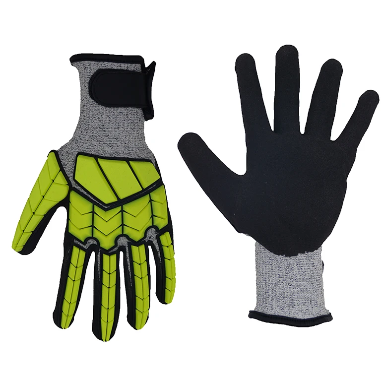Outdoor Custom Protective Mechanical Gloves Custom logo Wholesale full Finger Cut Resistant work Gloves