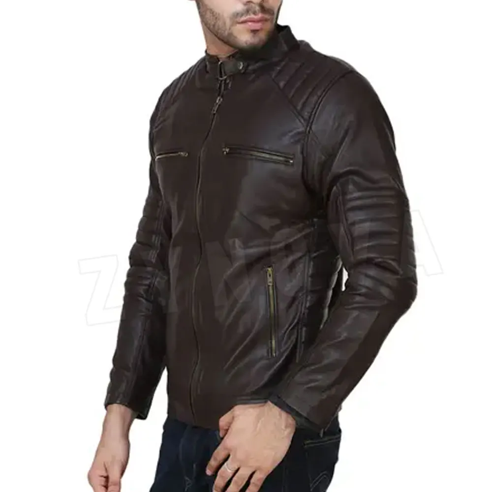
New Style Fashion Leather Jacket With Reasonable Price Top Leather Jacket Men 