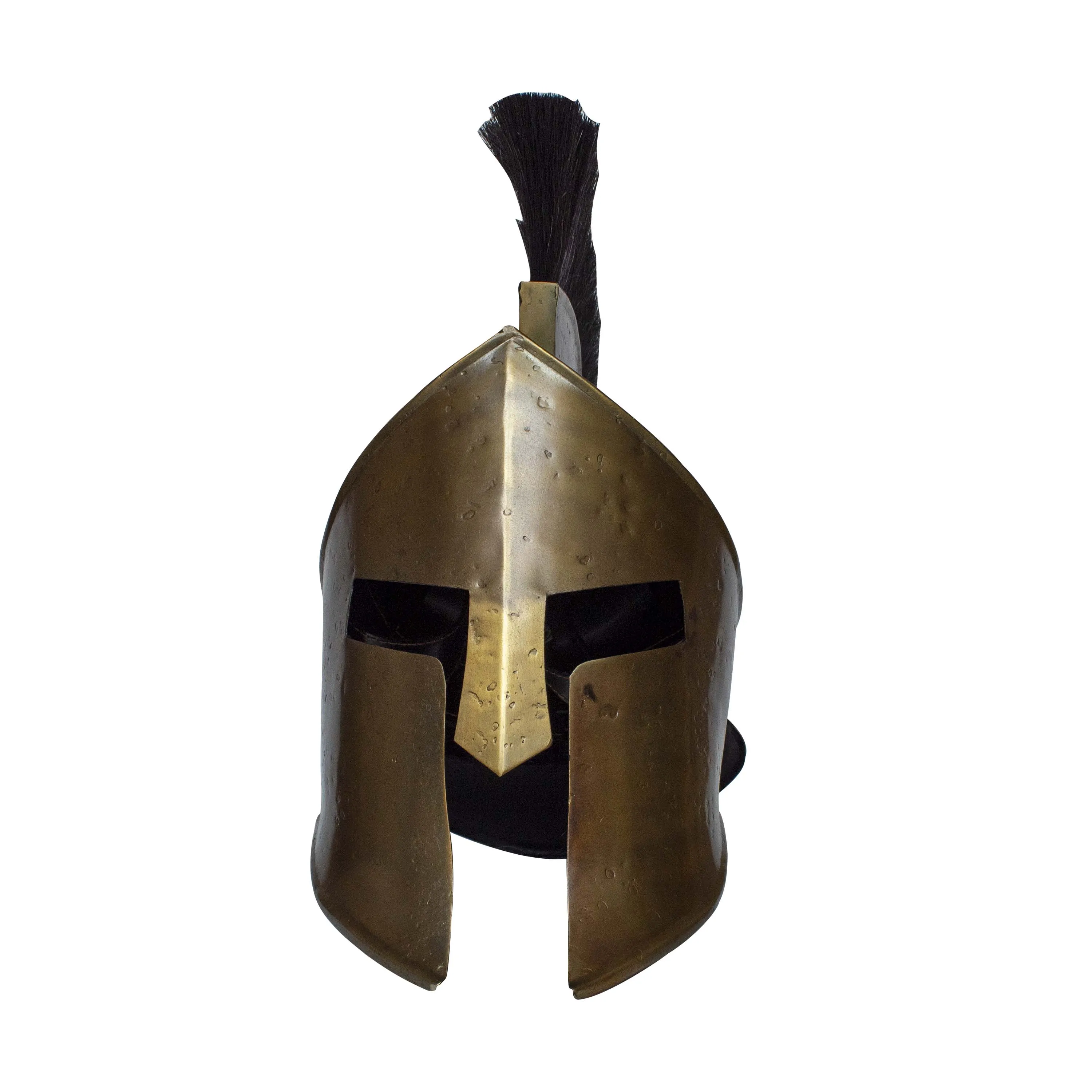 Steel Medieval War Ancient Vintage Designer King Leonidas 300 Spartan Greek Medieval Wearable Helmet SAI-3690