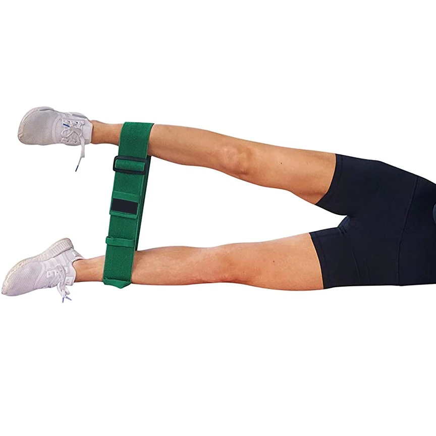  Пользовательские Фитнес-Упражнения Регулируемая окружность бедра сопротивление ремешок с пряжкой