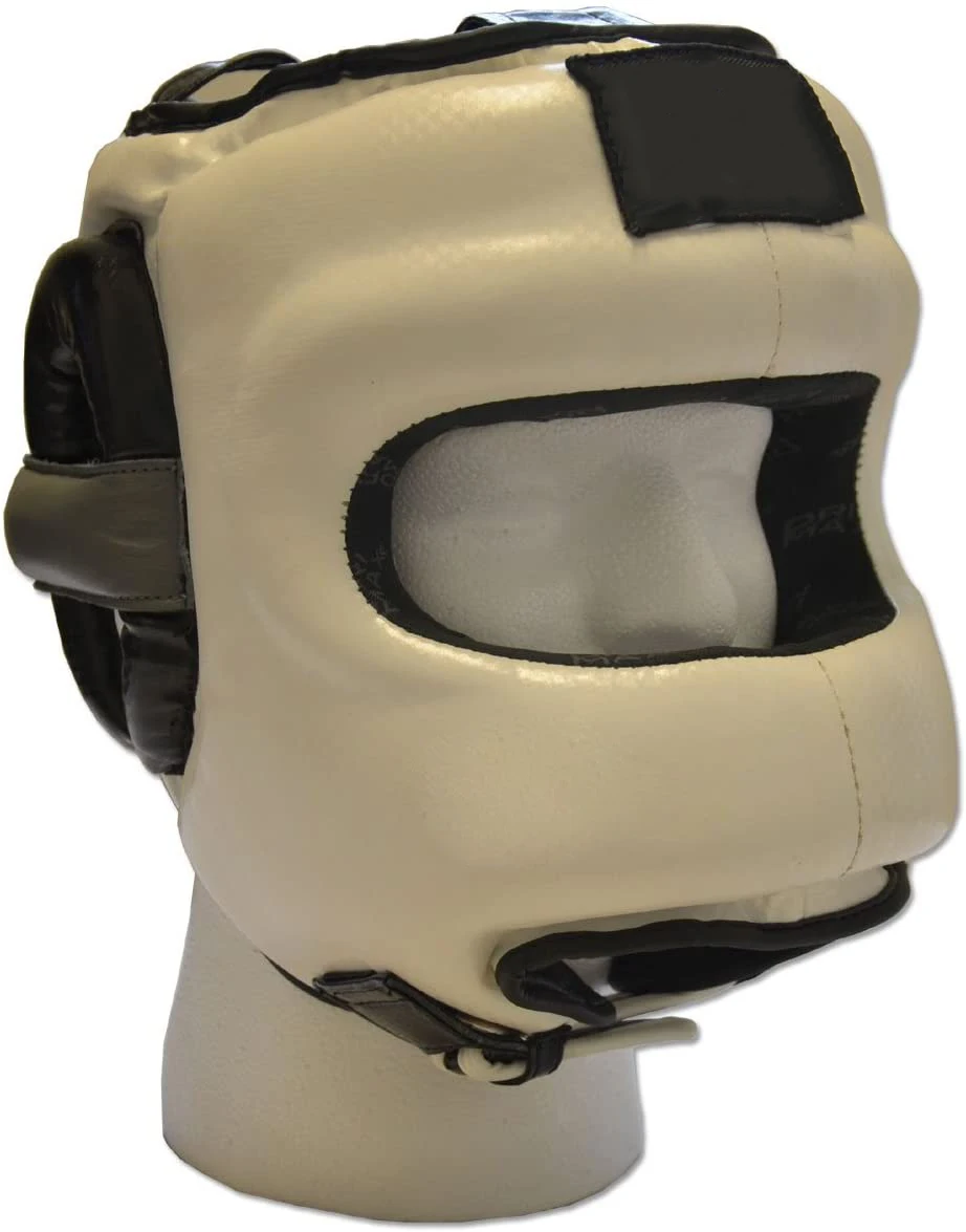Custom Logo Full Face Boxing MMA Head protector Guard Made training head guards