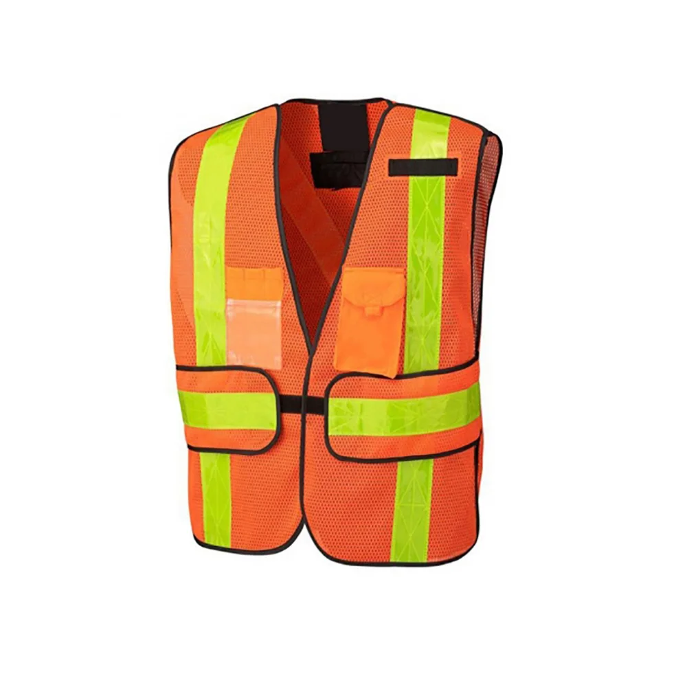Safety Wear Vests Reflective Color Site Working Road Traffic Warden Engineers Safety Vests