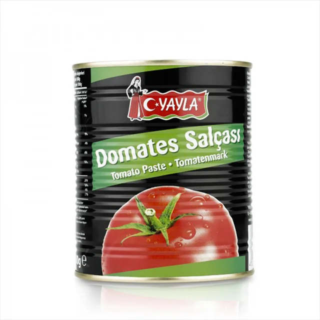 OEM Private Label Halal Canned Food 28-30% Brix Easy Open Tomato Paste