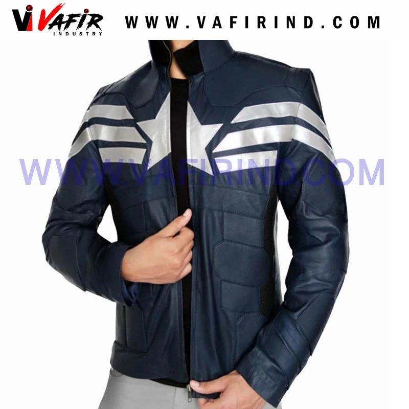 New style mens leather Jacket Fashion leather jacket men High Quality leather jackets
