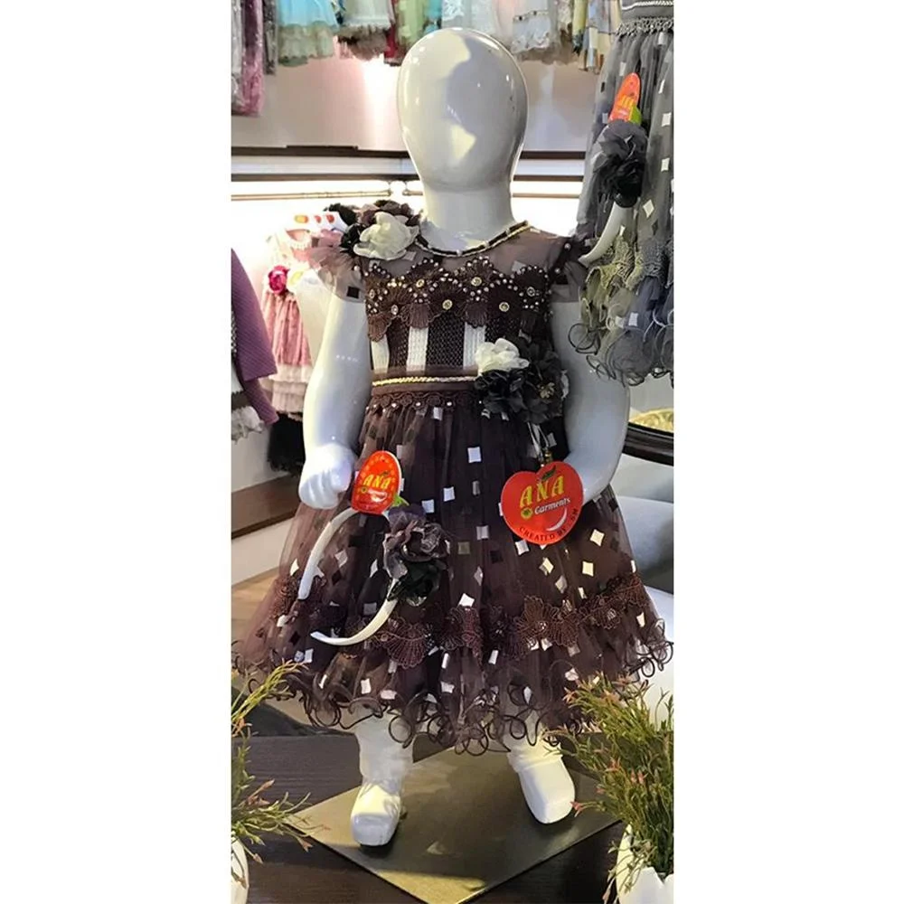 best quality fancy kids party wear girls frock