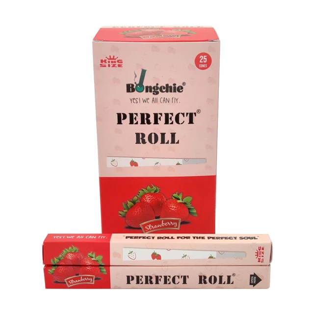 Best Quality of Perfect pre rolled cones in strawberry flavoured in bongchie
