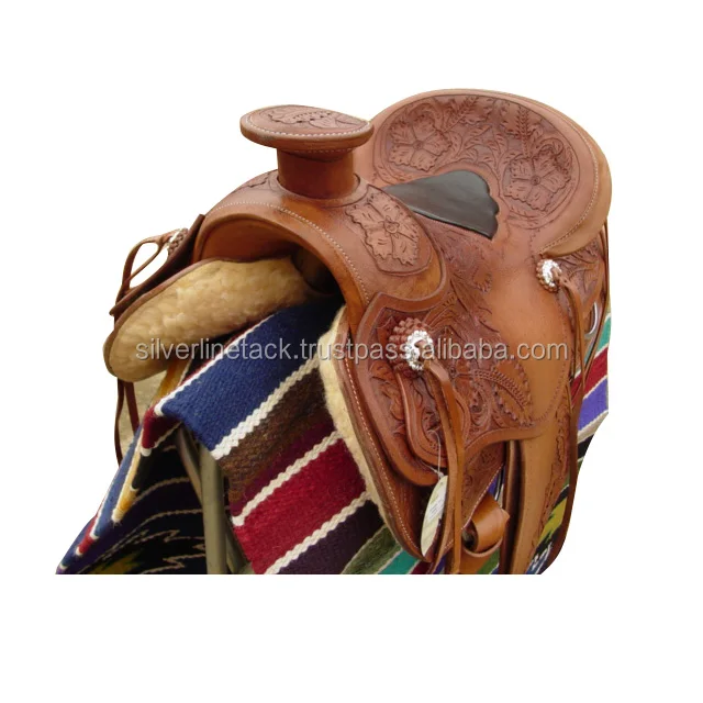 Horse Leather Western Saddle