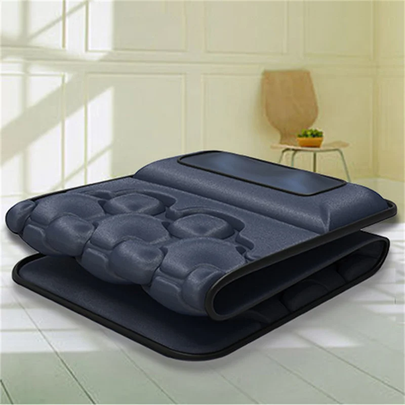 electric vibrating acupressure car foot massage mat body mattress massage bed for home use