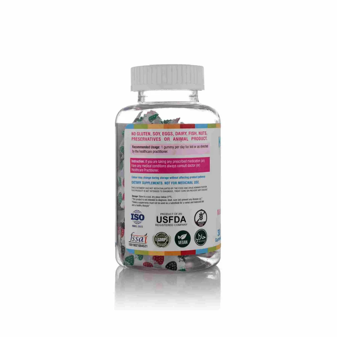 Supper Selling Certified Kids multivitamin & multimineral gummies Healthy Immunity Probiotics Antioxidants Sustains Energy Kids