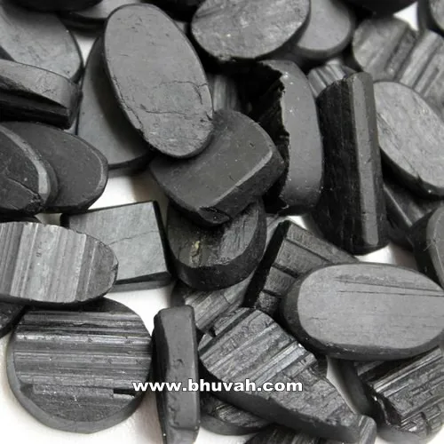 Top Assorted Quality Loose Jewelry Gemstone Drusy Stone Natural Black Tourmaline Druzy