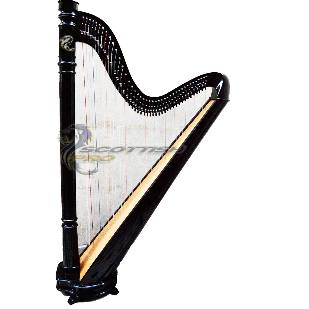 34 String Lever Unique High Quality Piler Harp Custom Color Harp Music Instrument Playing Music Custom Logo Customized 1 Pieces