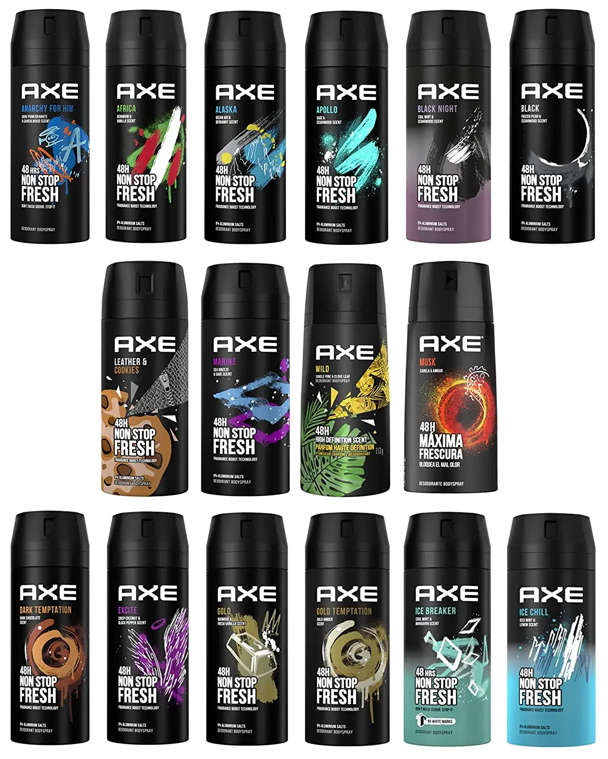 Wholesale AXE Factory Price AXE Body Spray Deodorant