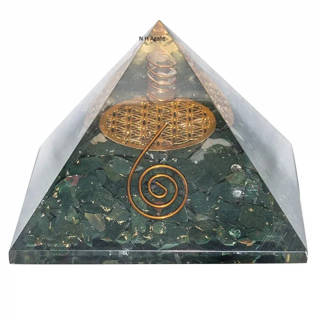High Quality Natural Blood Stone Crystals Orgone Pyramids For Wholesale Blood Stone Orgone Pyramids Buy From N H Agate