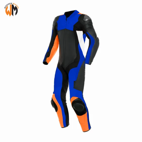 Latest Style Motor Bike Suit Custom Motorcycle Leather Race Suit full body leather racing suit