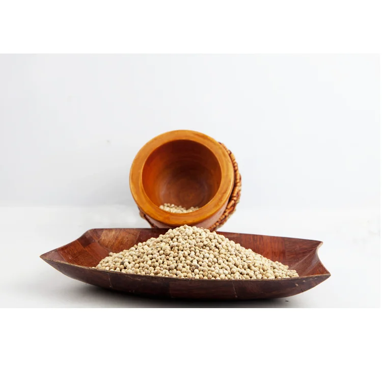 
White Color Pepper Granule Shape Processing Type Raw Supply Ability 100 Mts Storage In Cool room 