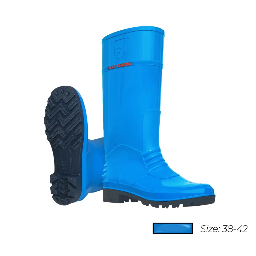 
Cheap Wholesale High Quality PVC Anti-Slippery Rain Boots/Gumboots - Made in Vietnam Manufacturer Direct 