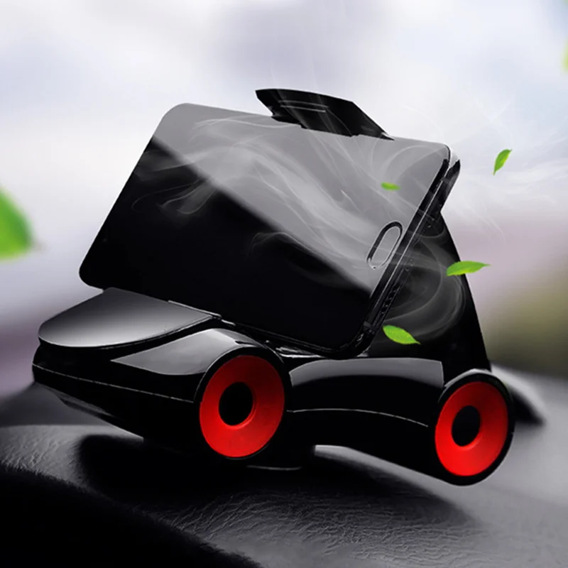 Universal Cell Phone Car 360 degree Magnetic Mobile Phone creativity Aroma Car Holder for Smartphone