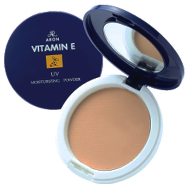 AR Mineral Makeup Vitamin E Whitening Moisturizing Powder with Sunscreen Waterproof Face Powder