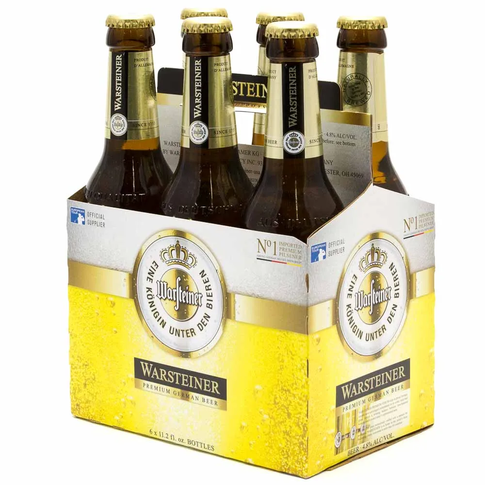 GroBhandelslieferant von Rich Quality 4.8% Warsteiner Bier in Dosen und Flaschen vom Top-Lieferanten