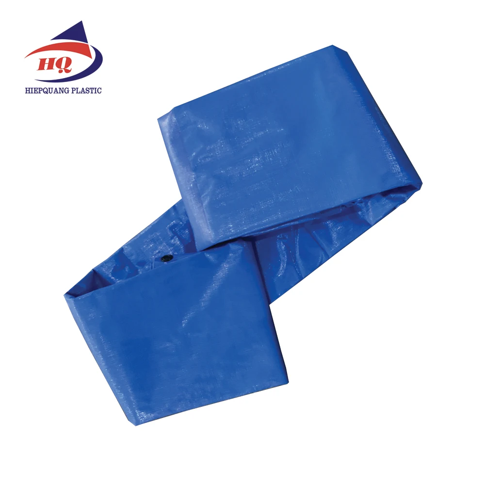 Vietnam factory blue polyethylene tarpaulin / HDPE pe blue tarpaulin for tent awning and canopy fabric