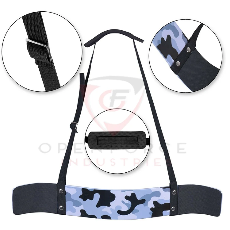 Camo Print Custom Fitness And Bodybuilding Arm Blaster Bicep Isolator Gym Weightlifting Arm Blaster | Openforce Industries