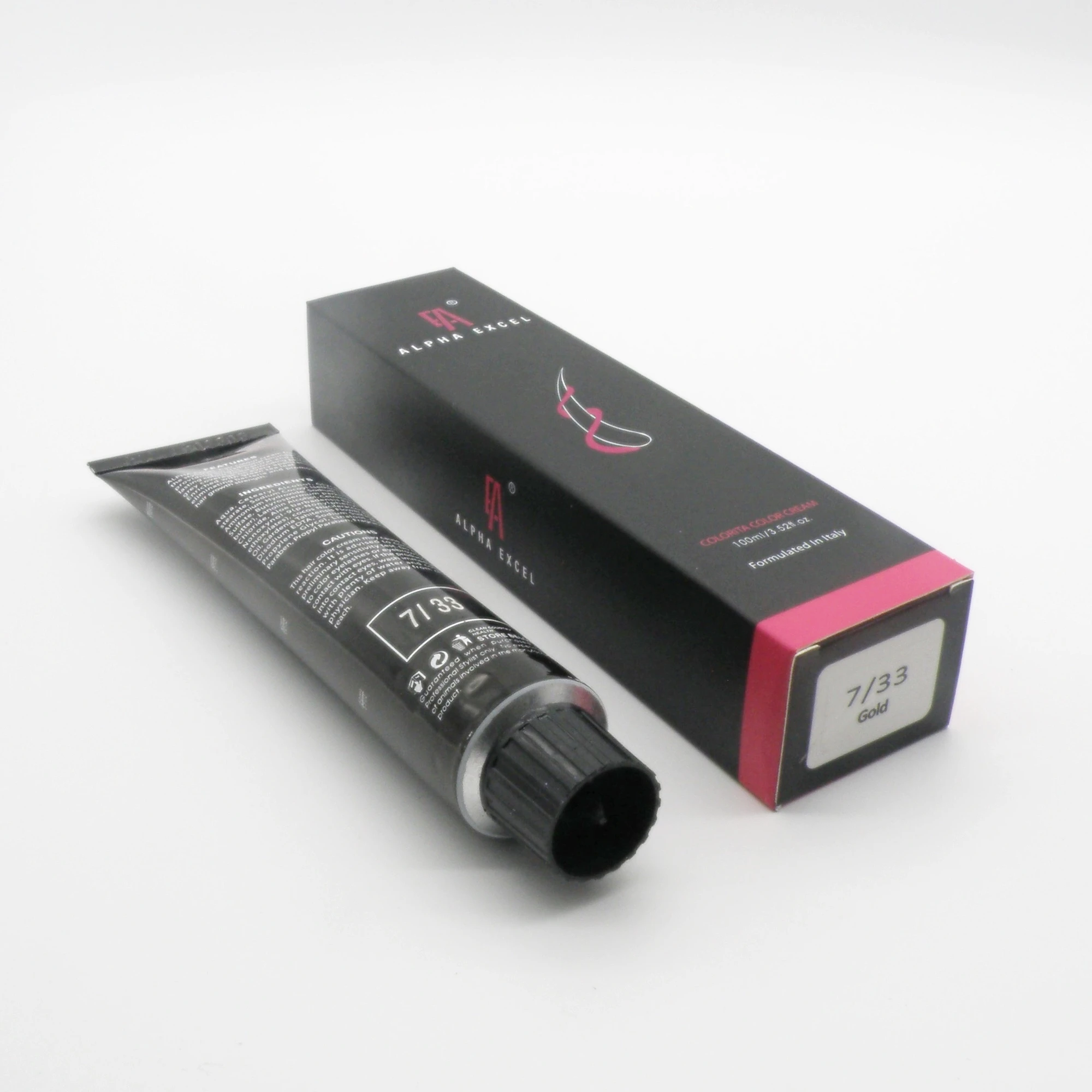 
Professional 100ML Hair Color Cream Gold Long Lasting Permanent Natural Colors Italy Dye Formula 