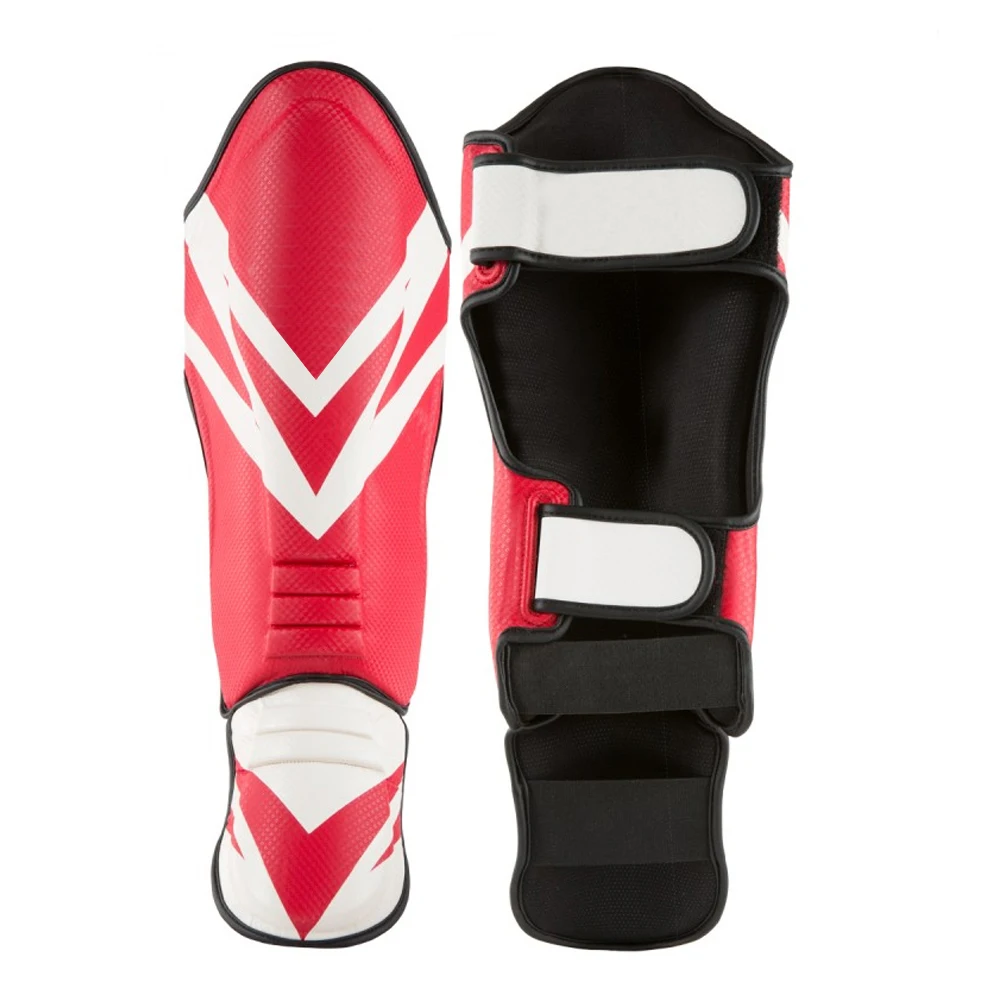 
Custom Logo Different Colors Durable Pu Molded Foam Body Protector / High Quality Muay Thai Shin Guard / Muay Thai Shin Guard 