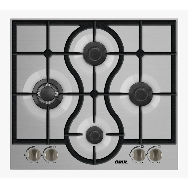 60cm Prestige Stainless Steel Built in Gas Hob