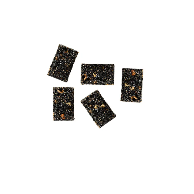 Аутентичный рецепт для здоровых веганов, черный кунжут и арахис, 113 г