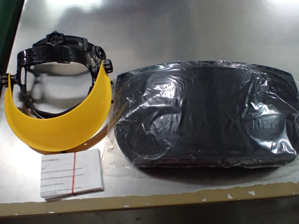 Face Shield Headgear CE EN166 ANSI Z87 Headgear