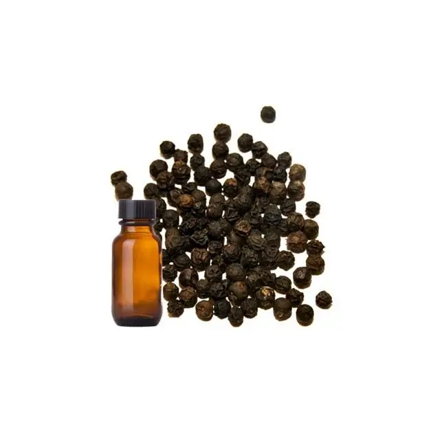 Best grade high quality black pepper oil for reduce muscle pain from India