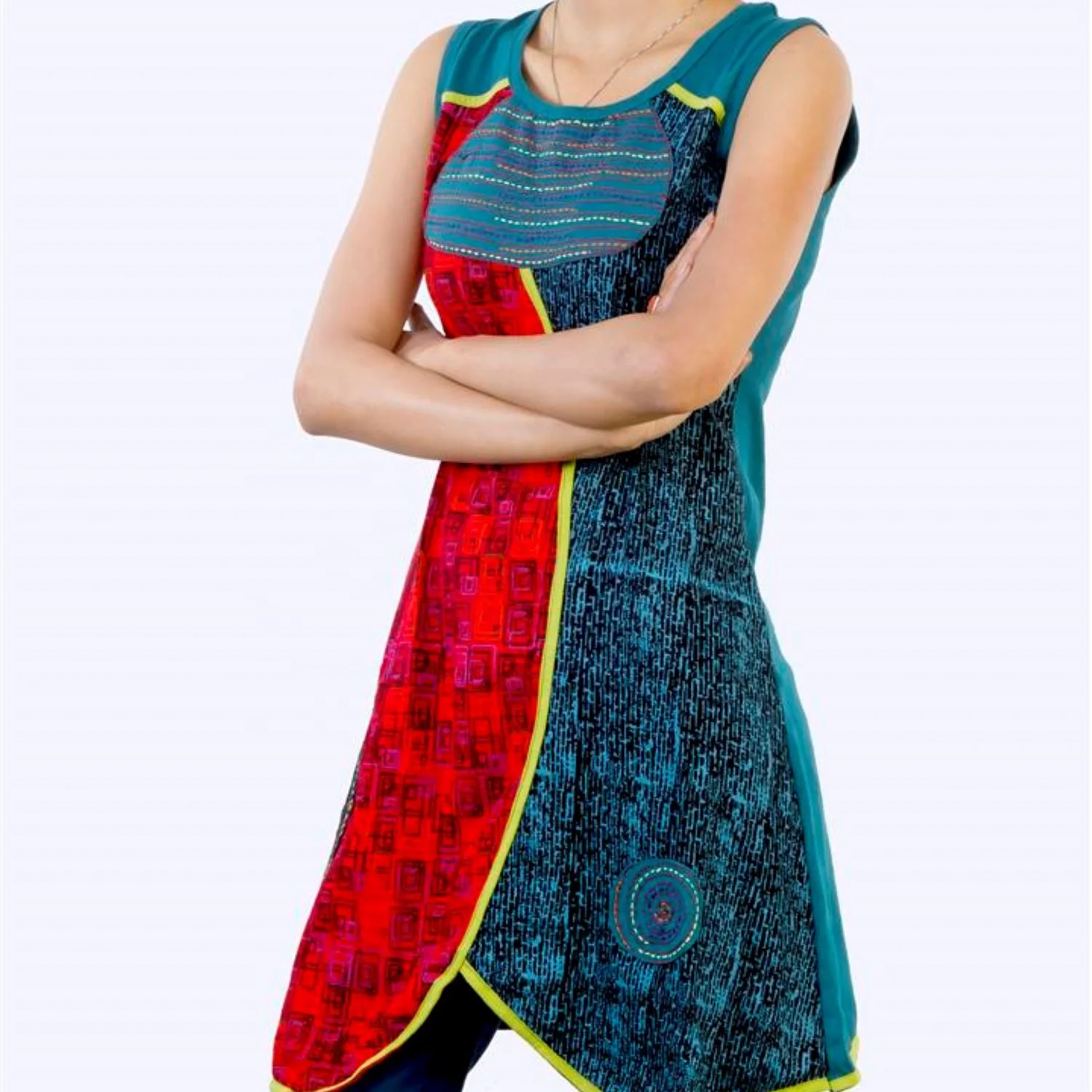 2020 New Fashion Ladies Casual Tunic Top Blouse & Top with Handbroidery Hand