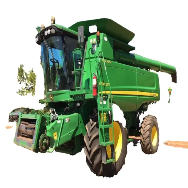 Mini Combine Harvester Tractor Mounted Corn Harvester small corn harvester for Farm