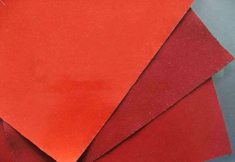 On Sale High Temperature Resistannt 0.4mm Thermal Insulation Silicon Fiberglass Fire Retardant Cloth