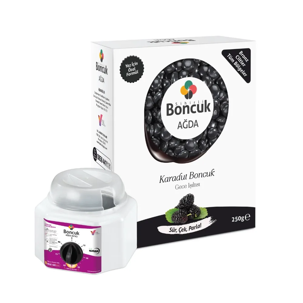 vivol OEM Factory High quality Barrel Bead organic material wax Rose Lavender scent Label Depilatory Wax Home Use