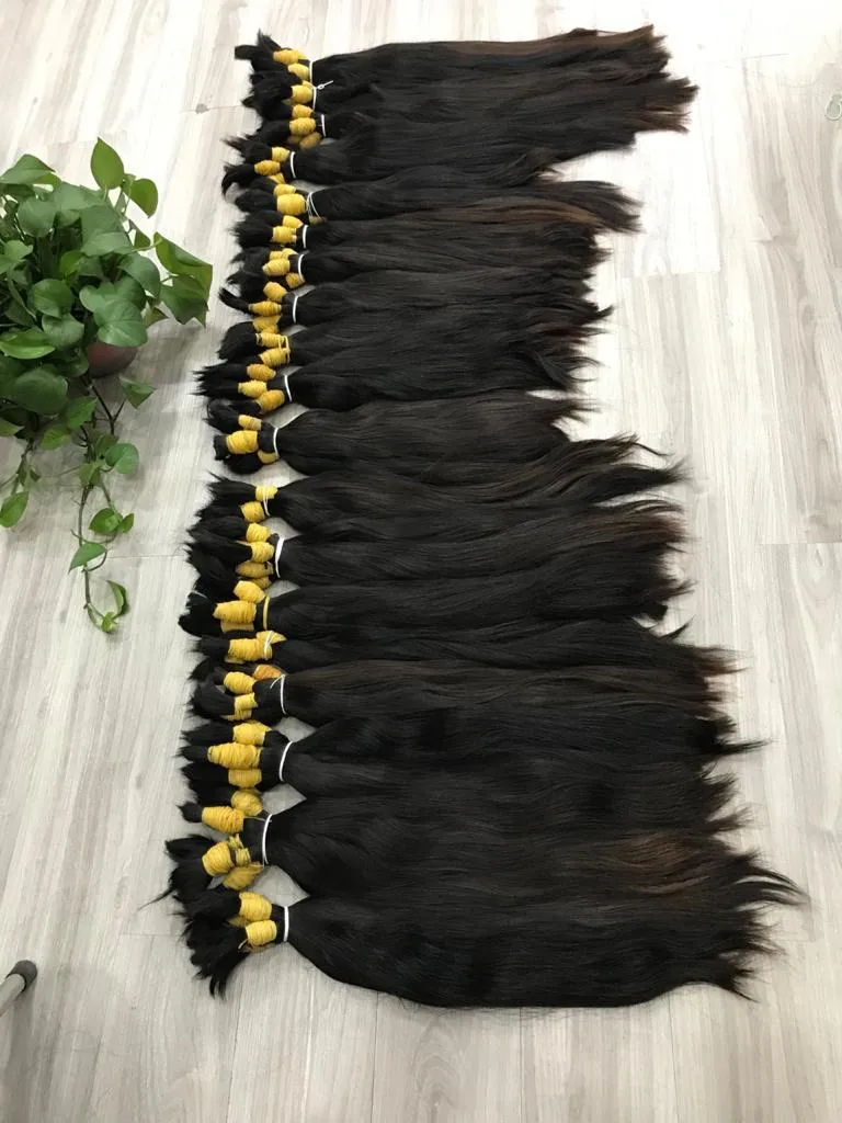Wholesale Vietnamese raw hair Raw material natural Just Cut  cuticle aligned hair, raw Vietnamese unprocessed