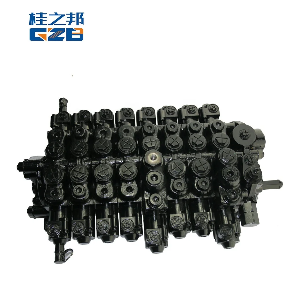 best price excavator hydraulic control valve assy block excavator main control valve