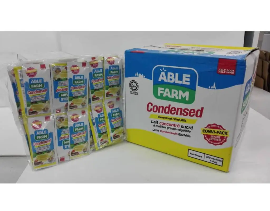 
Конденсационное молоко с эффектом подсластья 40 г 