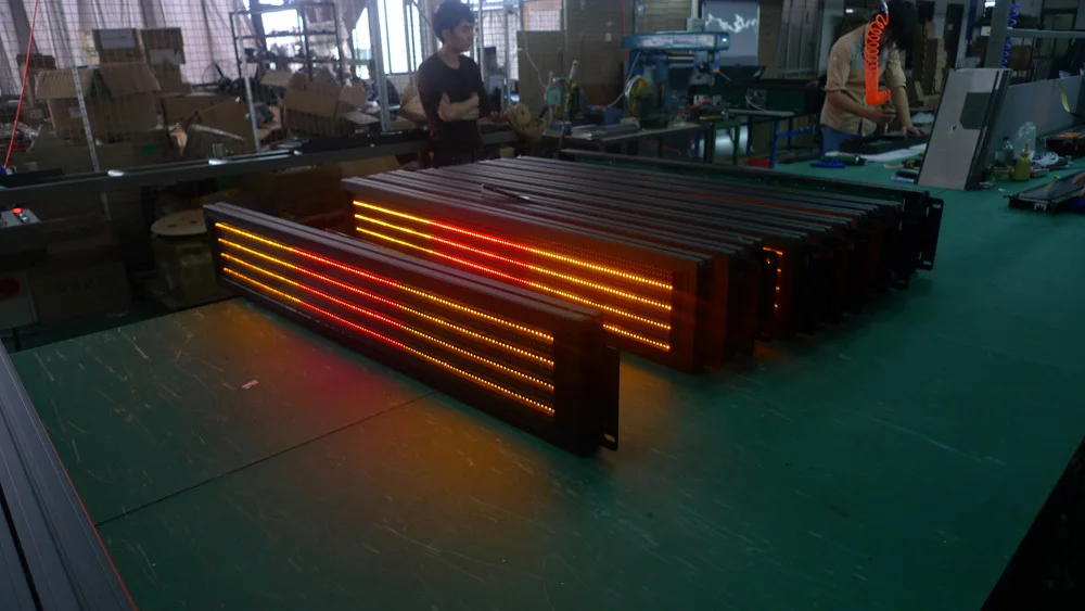 bus electronic scroll display screen or LED sign product