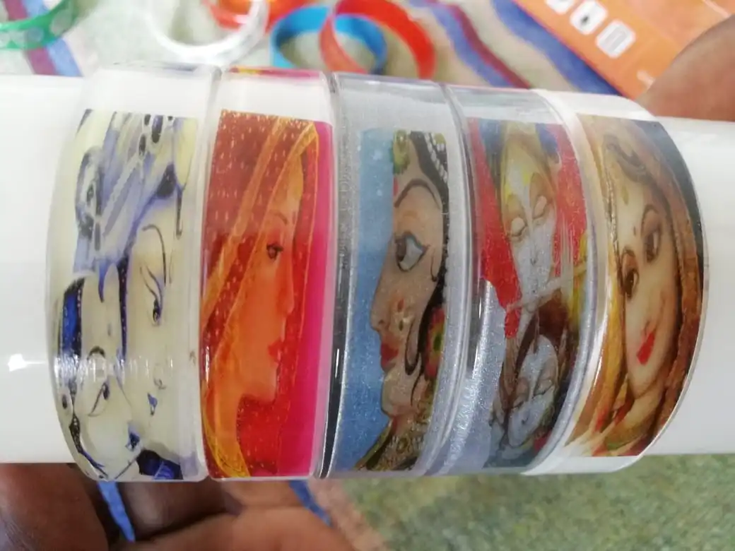 Borosilicate Designer Glass Bangles