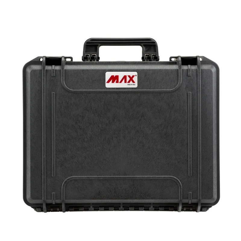 Best Quality MAX465H220S made in italy waterproof and dustproof storage box for drone and camera plastic tool case black