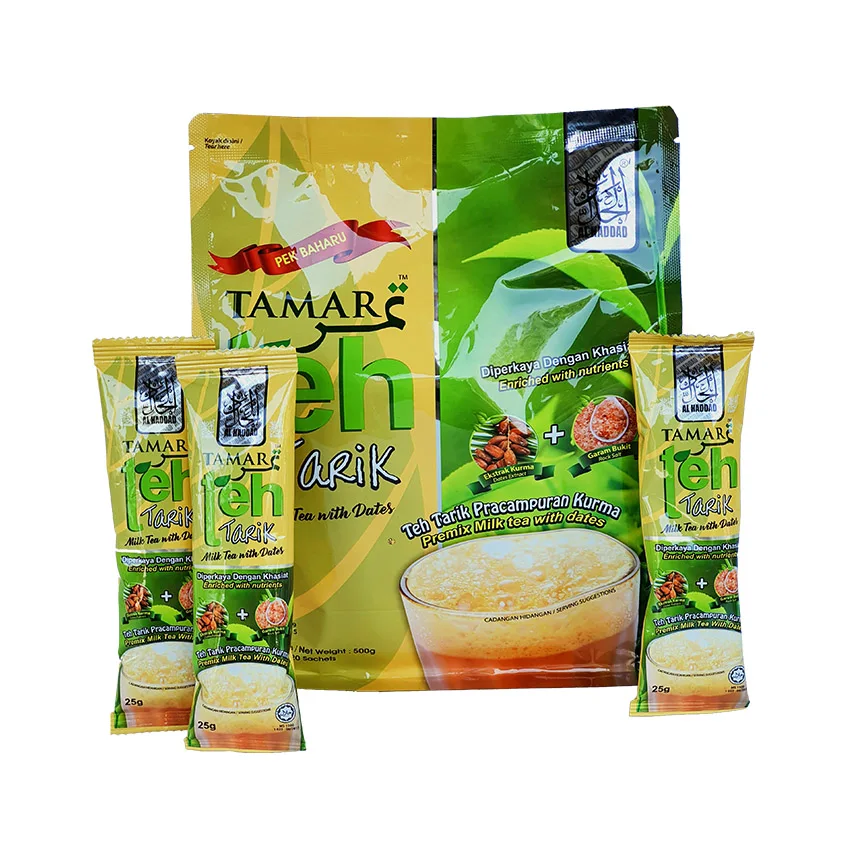 
Al Haddad Tamar Teh Tarik With Dates and Rock Salt Bag Antioxidants 